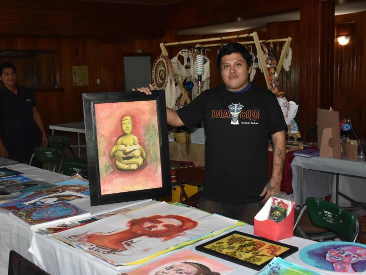 Realizan con éxito la expo navideña de artista y emprenderos veracruzanos BazArte