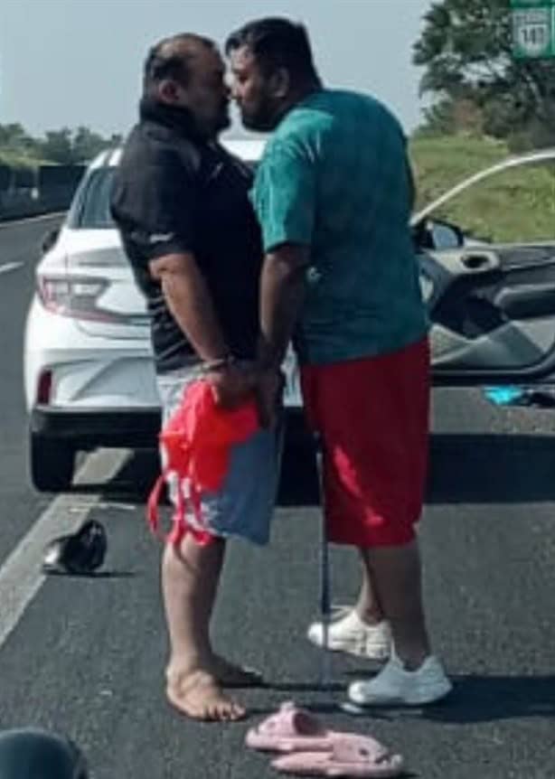 ¡Del odio al amor! Pelea en la carretera 140 deja a todos atónitos