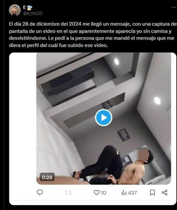 Graban a cliente desnudo en gimnasio de Veracruz