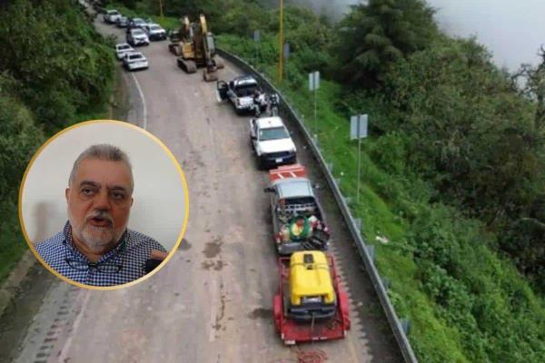 Una herida a la economía, derrumbe en la Orizaba-Puebla aumenta tiempos y costos