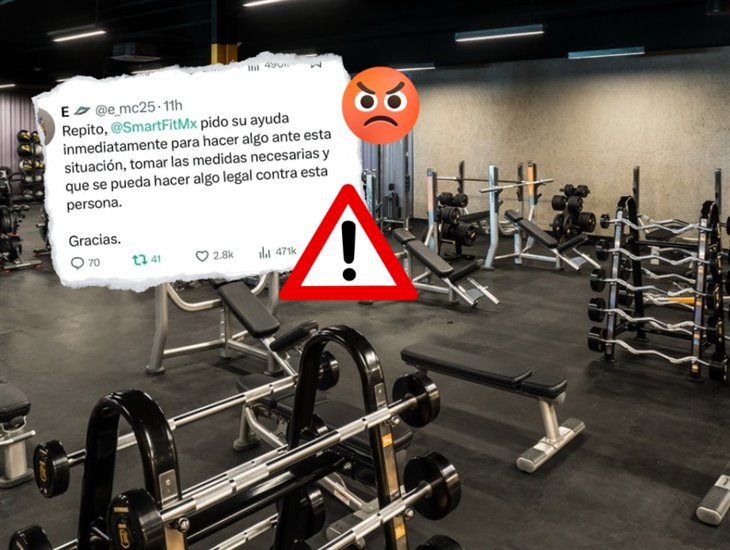 Denuncian acoso en el gimnasio Smart Fit en Xalapa; lo grabaron sin su consentimiento 