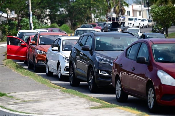 Centros de verificación vehicular en zona conurbada de Veracruz - Boca del Río registran gran afluencia