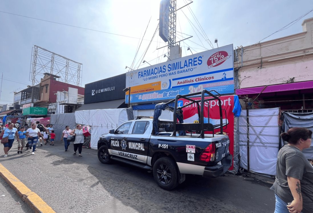 Adulto mayor fallece en consultorio de Farmacias Similares en mercados de Veracruz