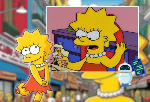Los Simpson: así se vería Lisa si fuera real según la Inteligencia Artificial