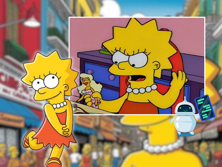 Los Simpson: así se vería Lisa si fuera real según la Inteligencia Artificial