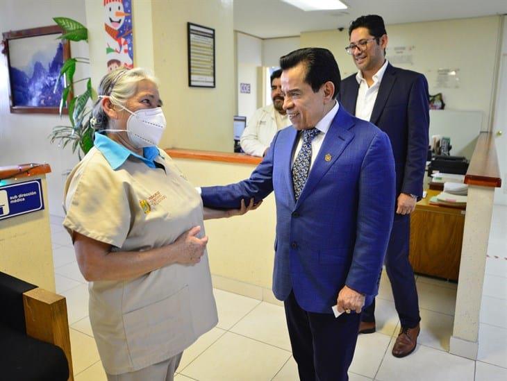 Secretaría de Salud de Veracruz supervisa instalaciones del Hospital Regional de Xalapa