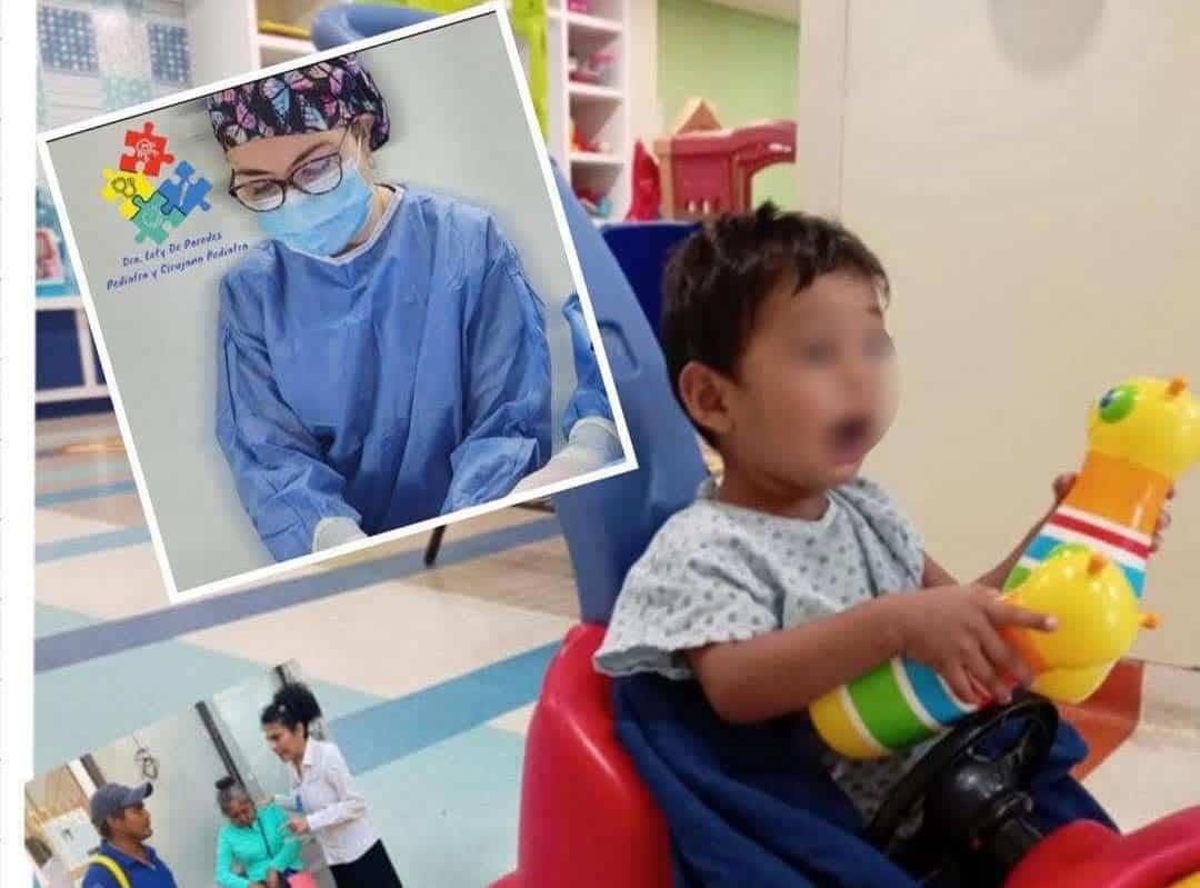 Milagro de año nuevo; dan de alta al pequeño Cristopher tras sufrir quemaduras en Minatitlán