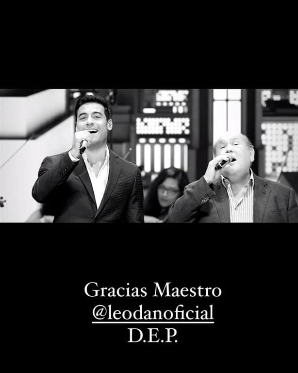 Despiden en redes a Leo Dan