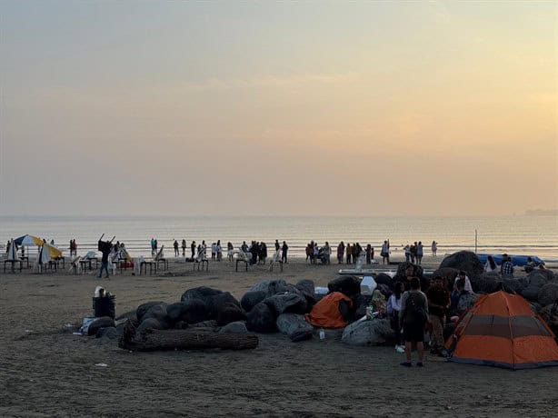 ¿Porqué los ciudadanos en Veracruz ven el primer amanecer del año frente al mar?