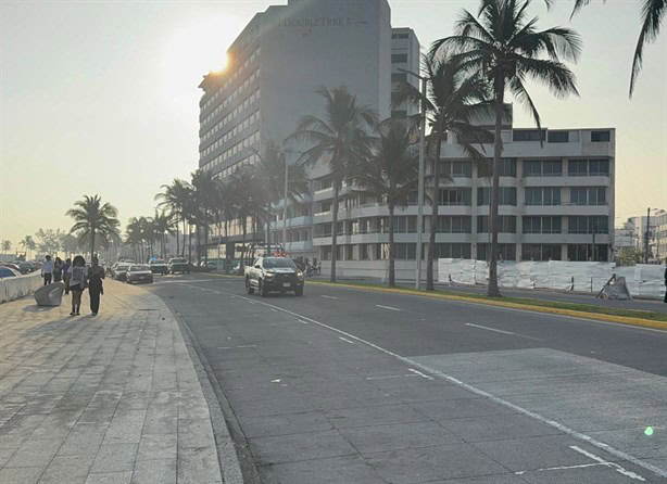 Luego de los festejos de Año Nuevo el bulevar de Veracruz regresa a la normalidad | VIDEO