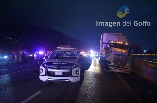 Se desata persecución a balazos en la Orizaba-Puebla tras robo de tráiler (+VIDEO)