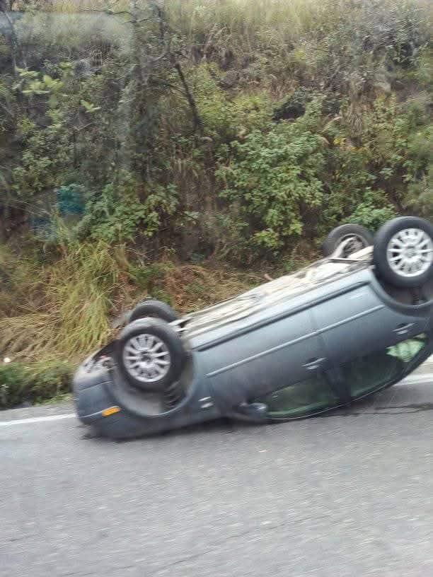 Se registran 3 accidentes automovilísticos sobre la autopista 150D Orizaba- Puebla