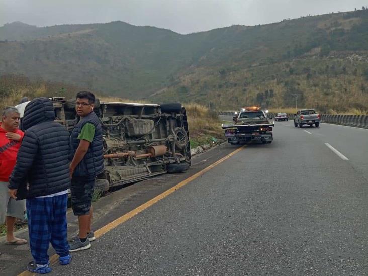 Se registran 3 accidentes automovilísticos sobre la autopista 150D Orizaba- Puebla