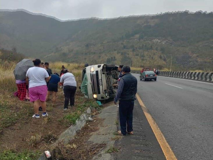 Se registran 3 accidentes automovilísticos sobre la autopista 150D Orizaba- Puebla