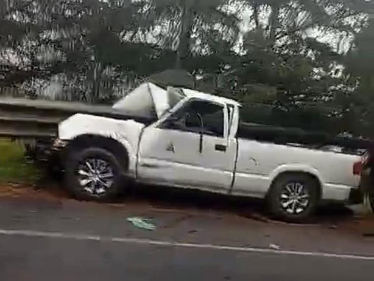 Fatal accidente en Encino Gacho deja un muerto y una lesionada