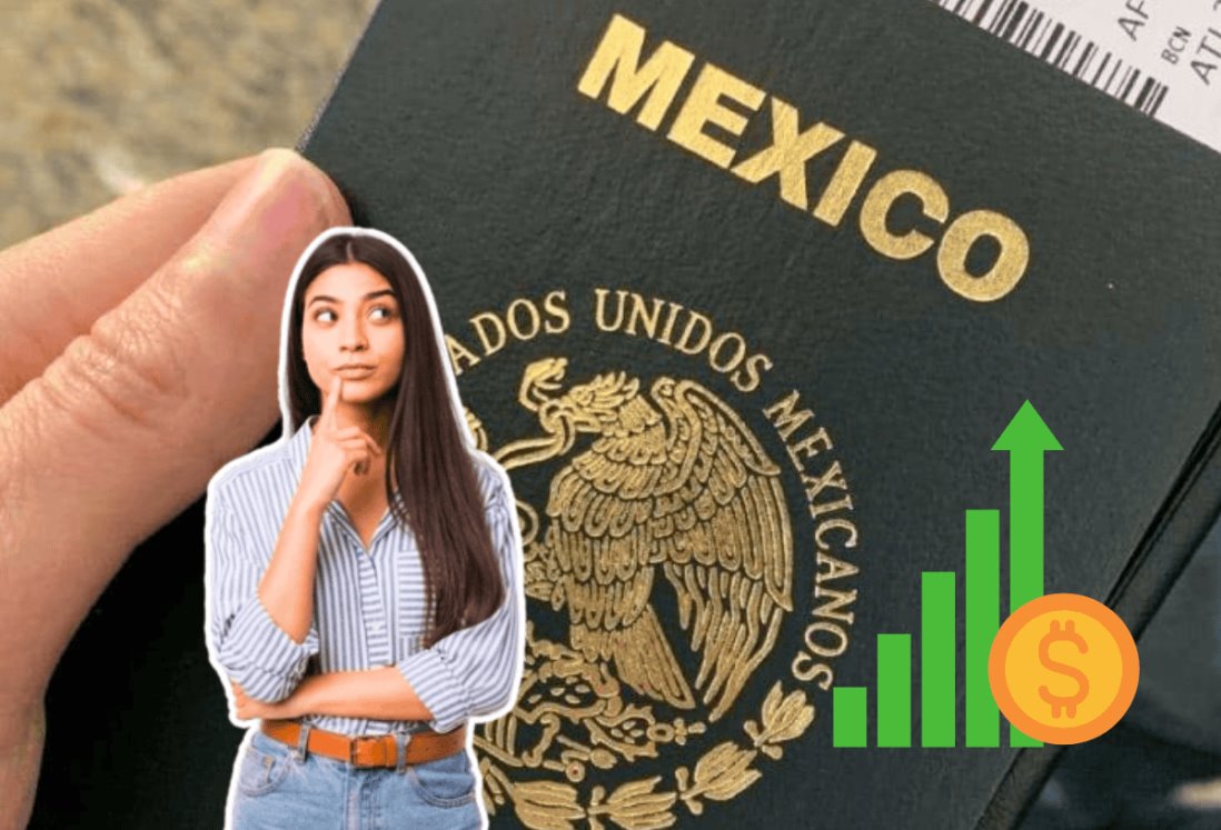 ¿Subió el precio? Esto costará el pasaporte mexicano a partir del 2025