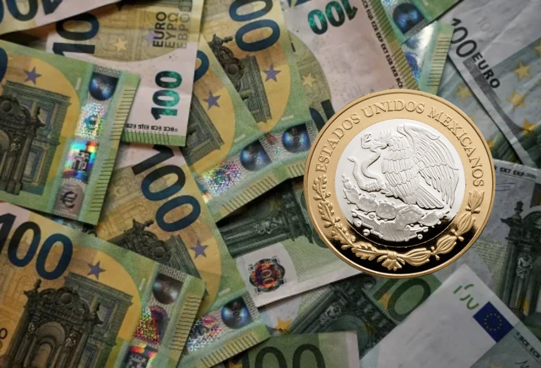 Precio del euro frente al peso mexicano HOY 02 de enero de 2025