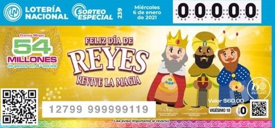 Lotería Nacional: ¿Cuánto cuestan los cachitos para el sorteo de Día de Reyes 2025?