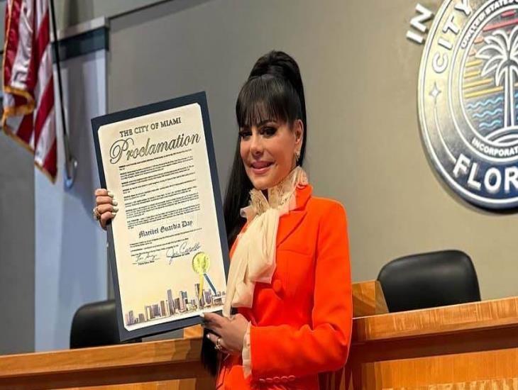 Proclaman Día de Maribel Guardia en Miami