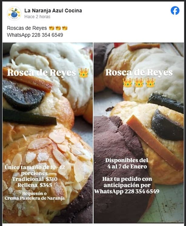 Desde tradicional hasta temática; ¿dónde comprar Rosca de Reyes en Xalapa?