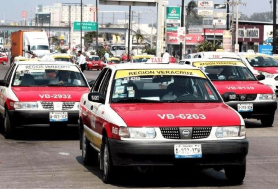 Taxistas no reportaron actos de inseguridad durante temporada navideña en Veracruz