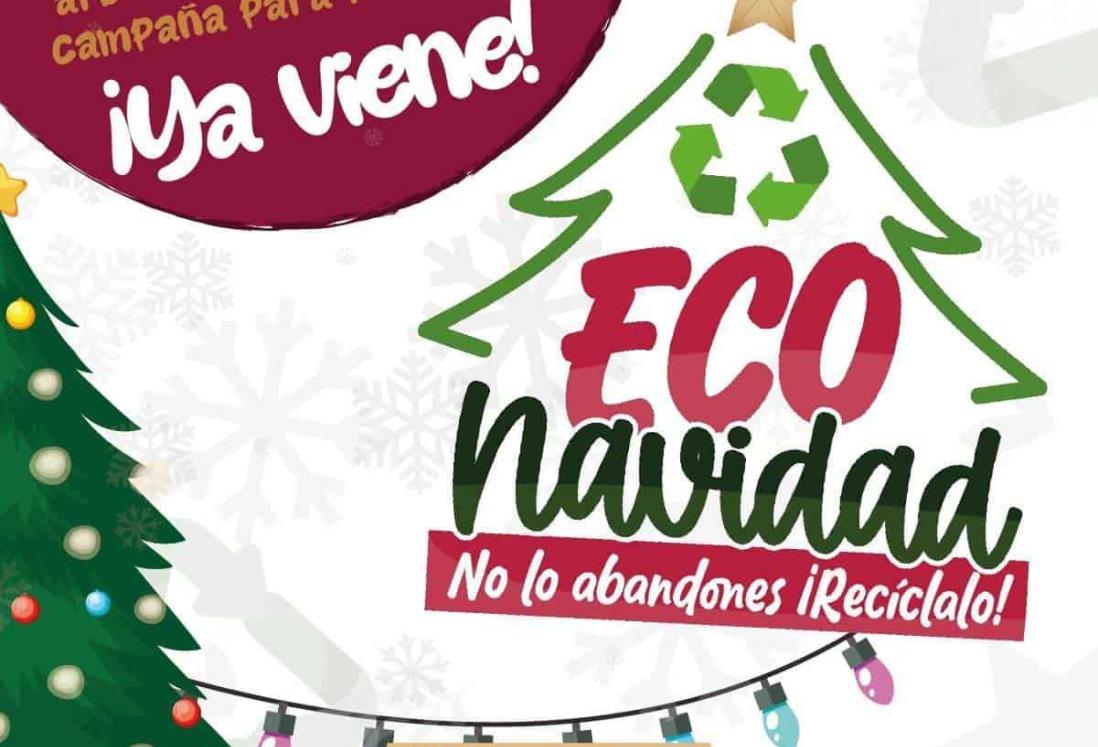 Gobierno estatal invita a participar en la campaña Eco Navidad