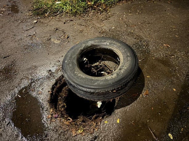 Denuncian incremento de baches en colonia Formando Hogar del puerto de Veracruz