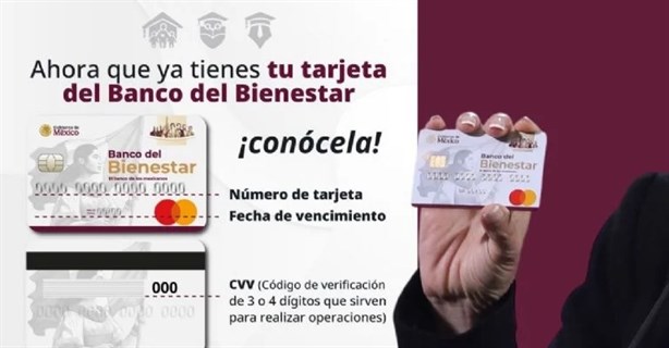 Este es el nuevo diseño de las tarjetas del Banco del Bienestar en Veracruz