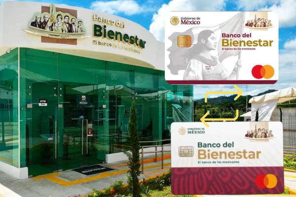 Este es el nuevo diseño de las tarjetas del Banco del Bienestar en Veracruz