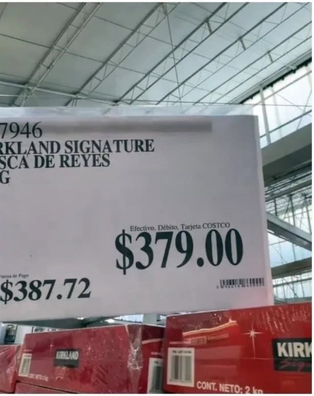 Inicia la reventa de roscas de reyes de Costco de Boca del Río