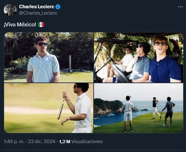 Charles Leclerc en México; ¿dónde estuvo el piloto de Ferrari?