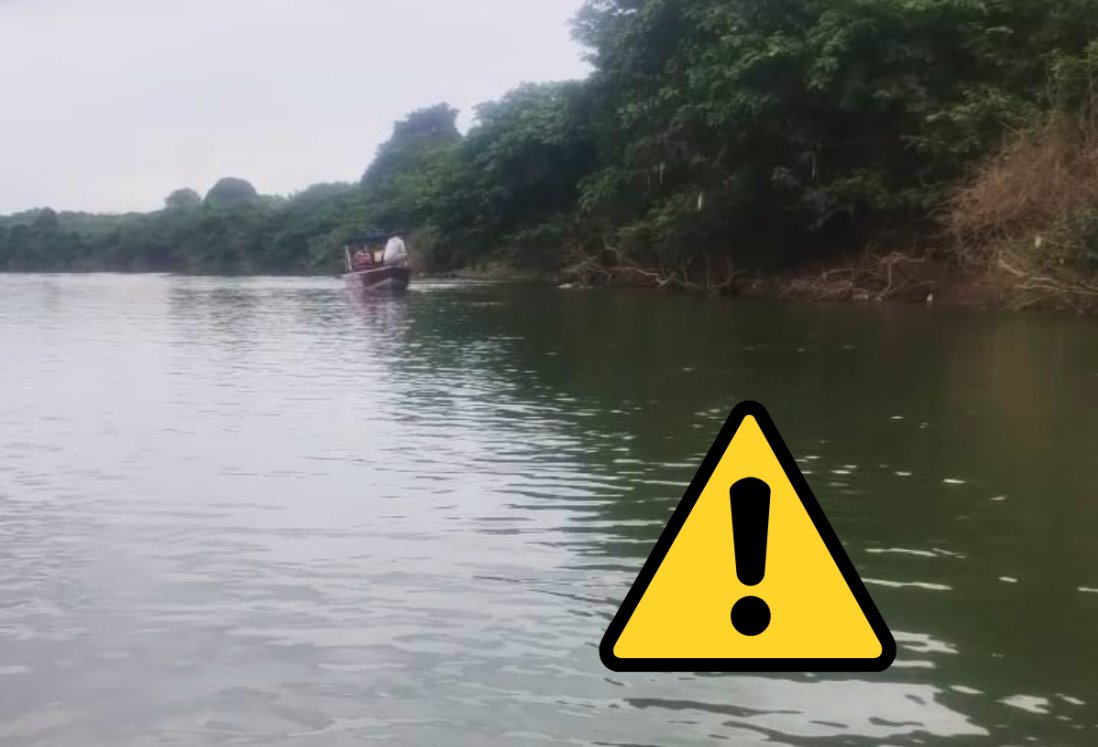 Buscan cuerpo de hombre ahogado en el Río Papaloapan en Cosamaloapan