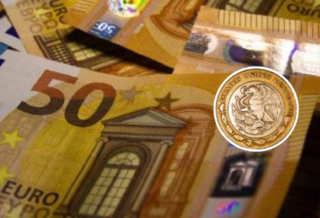 Precio del euro frente a la moneda mexicana HOY 04 de enero