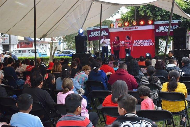 Con asamblea, Morena impulsa afiliación y celebra triunfos en Mariano Escobedo