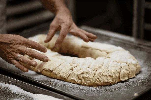 Así se prepara la Rosca de Reyes en Veracruz