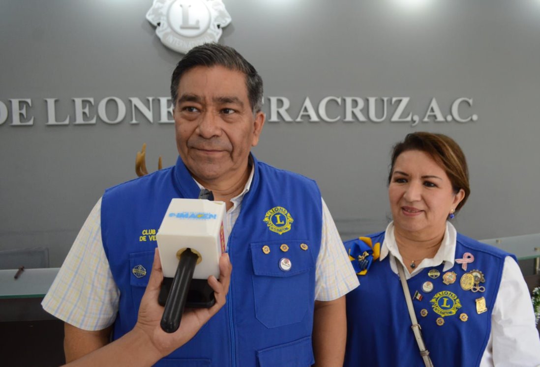 Club de Leones Veracruz organiza eventos altruistas para 2025