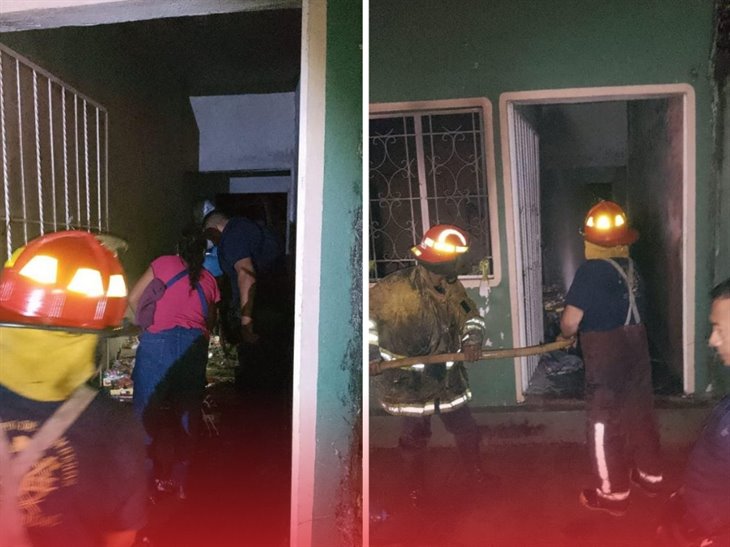 Se registra explosión al interior de vivienda en Cuitláhuac; hay dos lesionados 