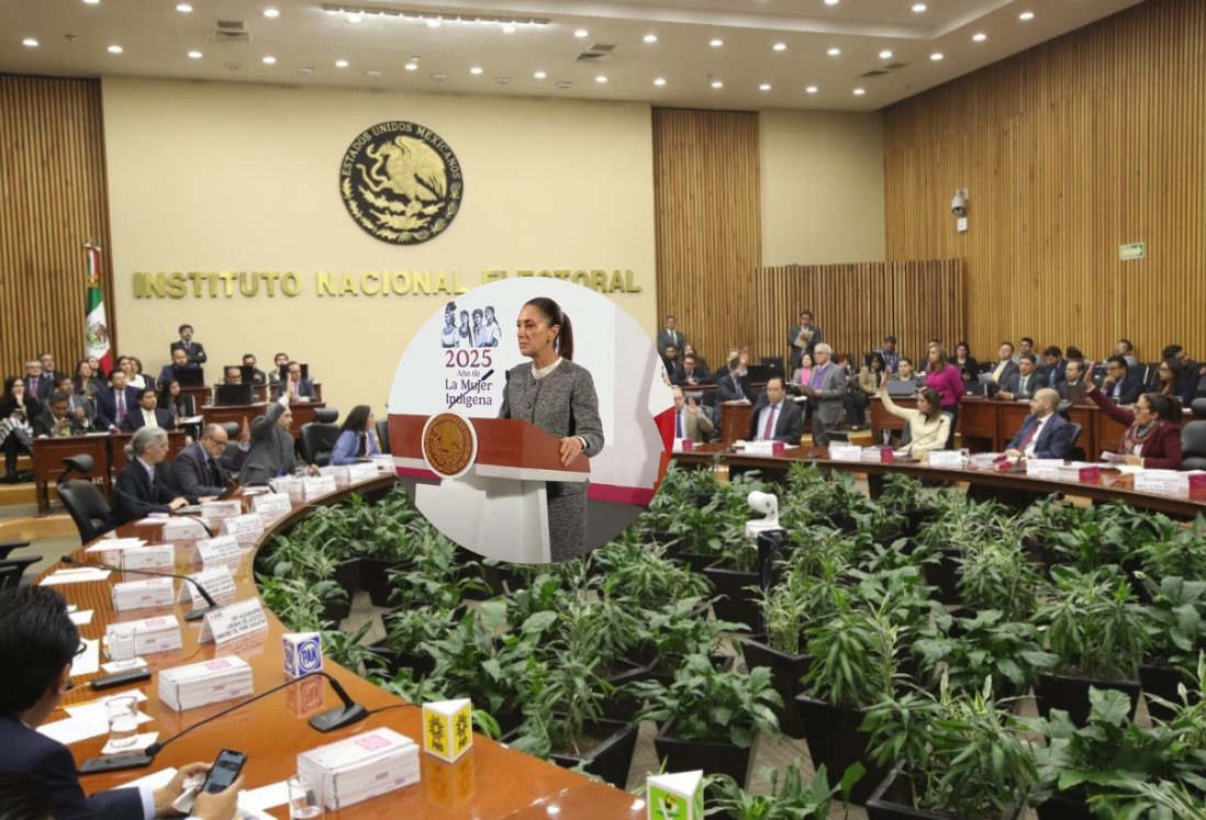 Claudia Sheinbaum se reunirá con los consejeros del INE por las elecciones del Poder Judicial