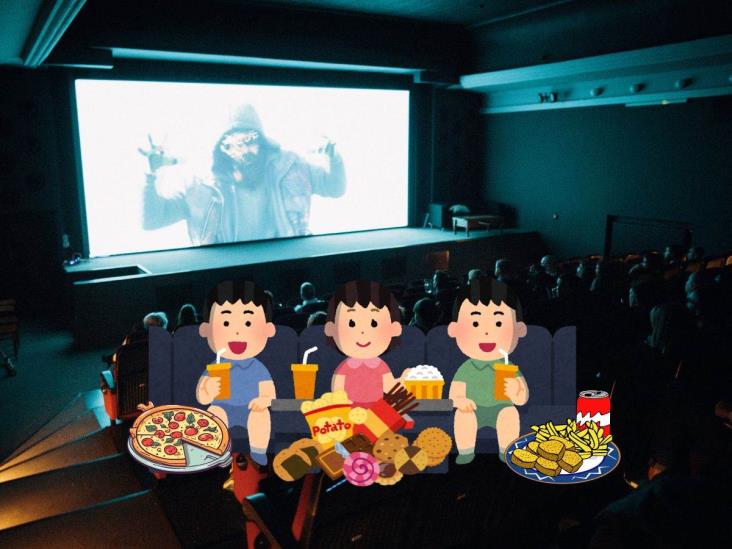 ¡Que no te sorprendan! Esto dice la ley sobre entrar con comida al cine en 2025