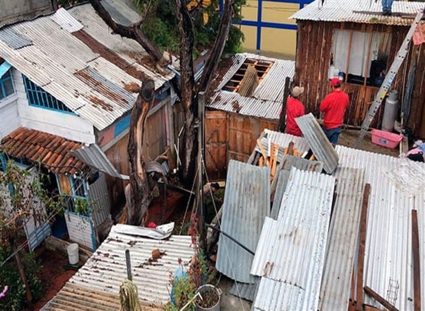 Sigue estas 5 recomendaciones para evitar afectaciones en tu casa por vientos de norte en Veracruz