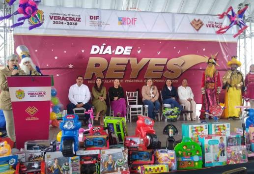 Así festejaron el Día de Reyes en Vega de Alatorre