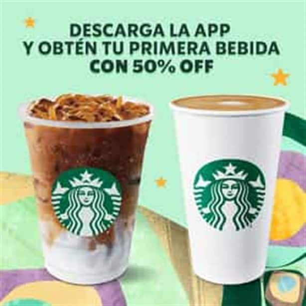 Bebidas de Starbucks al 50%, así puedes aprovechar la promoción