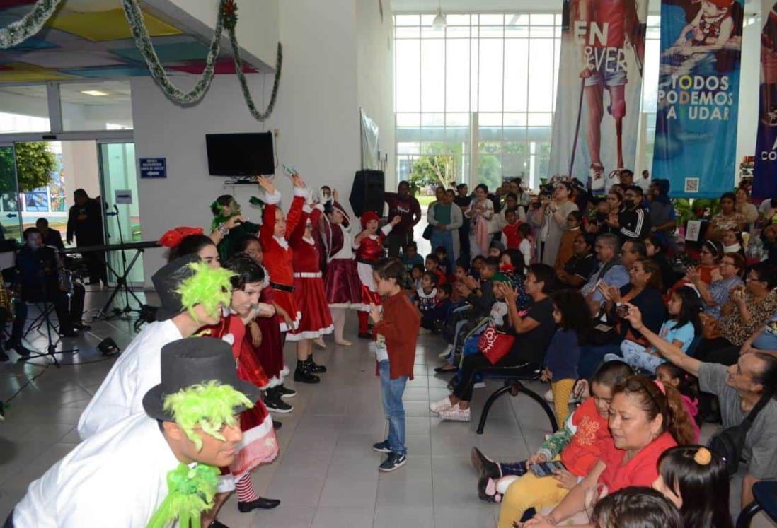 Cientos de niños del Criver festejaron el tradicional Día de Reyes