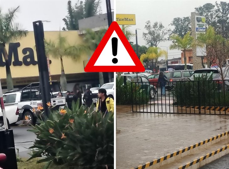 Reportan asalto a mano armada en Plaza Urban en Xalapa; la despojan de fuerte suma