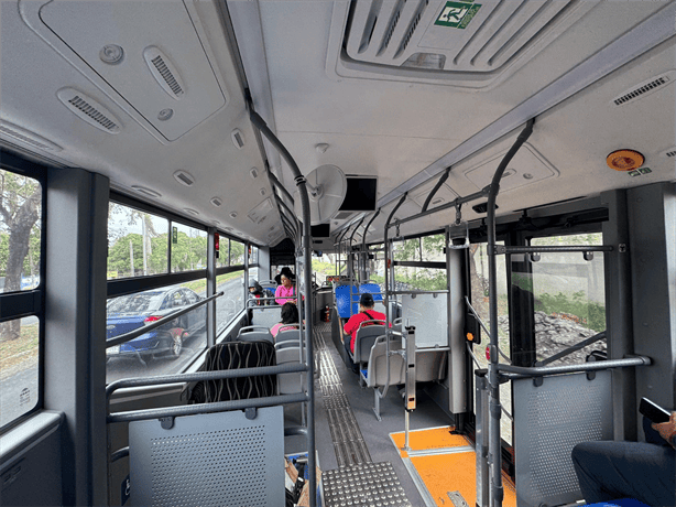 ¿Cuál es el beneficio de los autobuses híbridos de Veracruz para el medio ambiente?