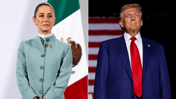 La presidenta de México frente a la Llegada de Donald Trump