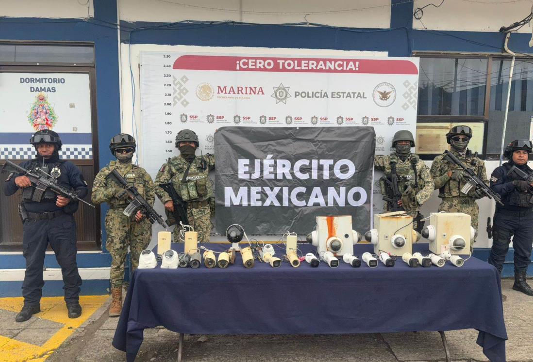 Ejército Mexicano desmantela red de vigilancia ilegal en Poza Rica y Tuxpan