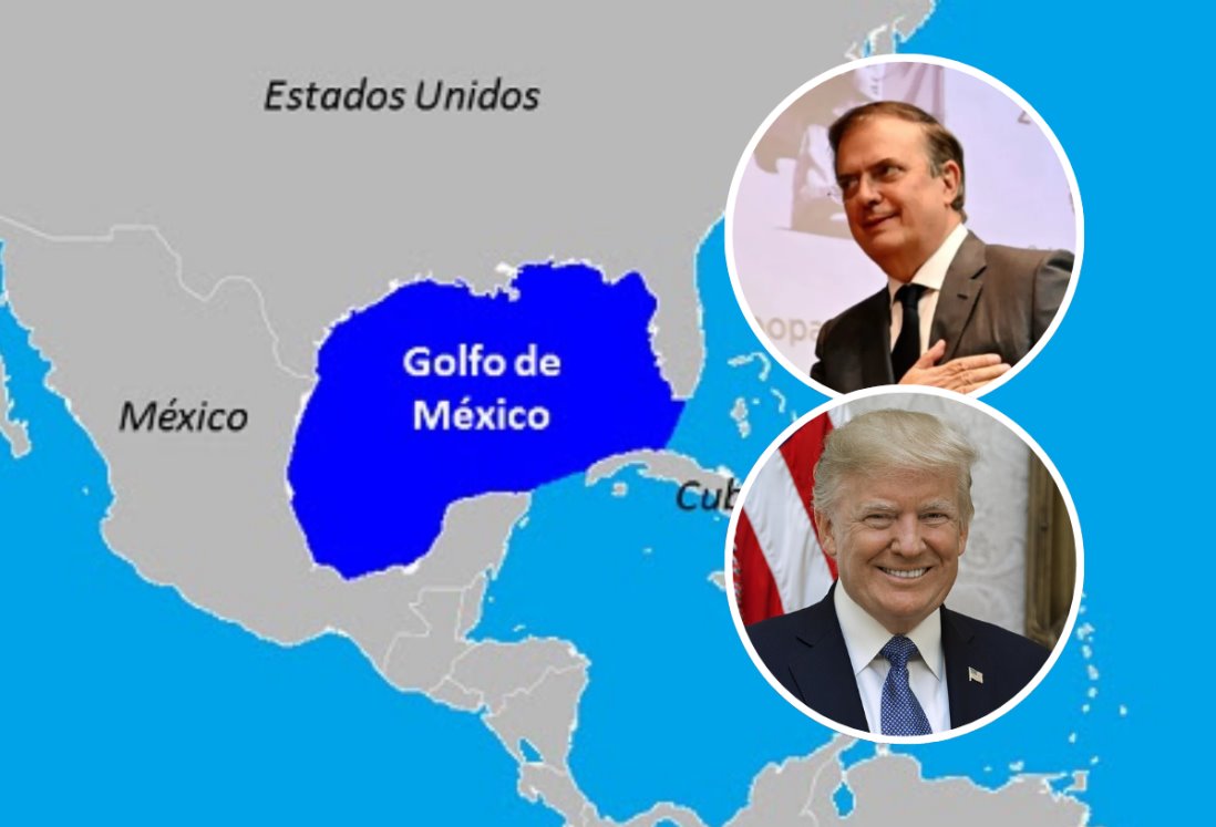 Golfo de México seguirá llamándose así, asegura Marcelo Ebrard ante declaraciones de Donald Trump