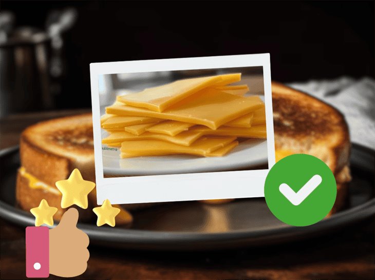 Estas son las mejores marcas de queso americano según Profeco