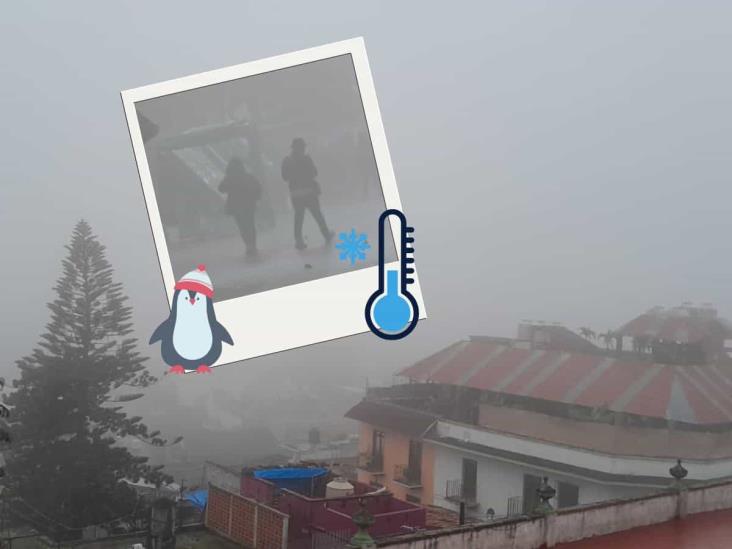 Densa niebla cubre Xalapa este 8 de enero por frente frío 21